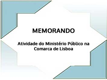 Atividade do Ministério Público na Procuradoria da República da Comarca de Lisboa
